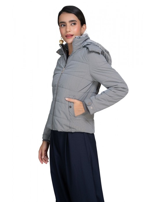 Women Jacket Grey